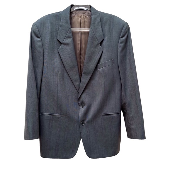 Yves Saint Laurent for Dillard’s Wool Suit Coat Jacket Single Breasted Blazer